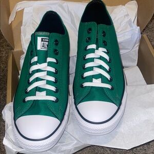 Converse Men's Green Sneakers custom new in box